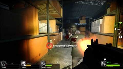 Left 4 Dead 2: No Mercy - Part 3 Sewer feat. Kingcrawler