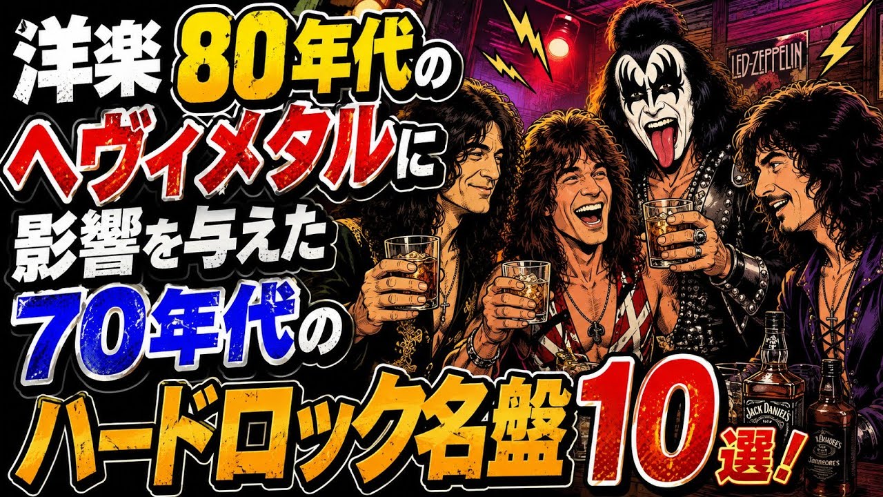 10 Classic 70s Hard Rock Albums That Influenced 80s Metal
