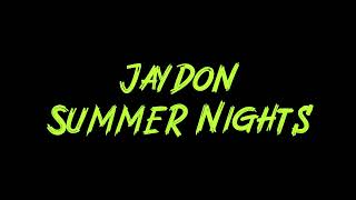 JayDon - Summer Nights Instrumental
