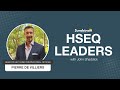 HSEQ Leaders Pierre De Villiers 