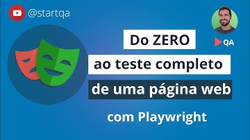 LIVE - Do zero ao teste completo com Playwright