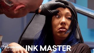 'Optical Illusion' Elimination Tattoo Part I | Master vs. Apprentice (Season 6)