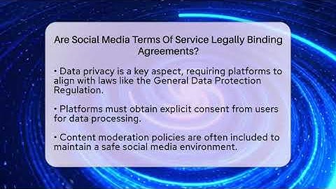 Are Social Media Terms Of Service Legally Binding Agreements? - Everyday-Networking
