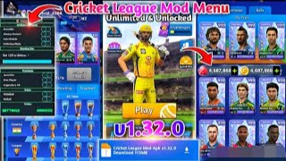 Cricket league game mod apk || cricket league game hack free on telegram 💪 screenshot 2
