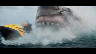 ステイサムVS超巨大ザメ『MEG ザ・モンスターズ2』海上ライドアクション 本編映像
