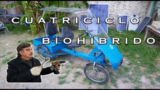 CUATRICICLO A PEDAL BÍO-HÍBRIDO (ENSAMBLAJE)