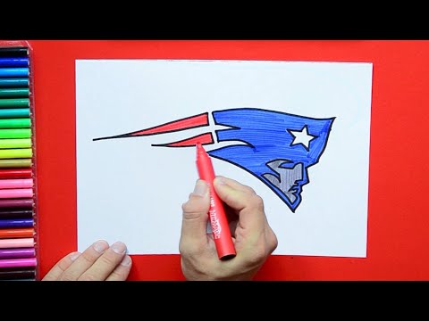 How to draw New England Patriots Logo [NFL team]