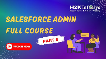 Advanced Salesforce Admin Class Part 6 | H2KInfosys