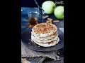 Apple Crisp Pancakes #shorts