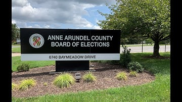 Anne Arundel County 2020 Presidential General Election Judge Training