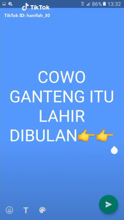 COWOK GANTENG LAHIR DI BULAN