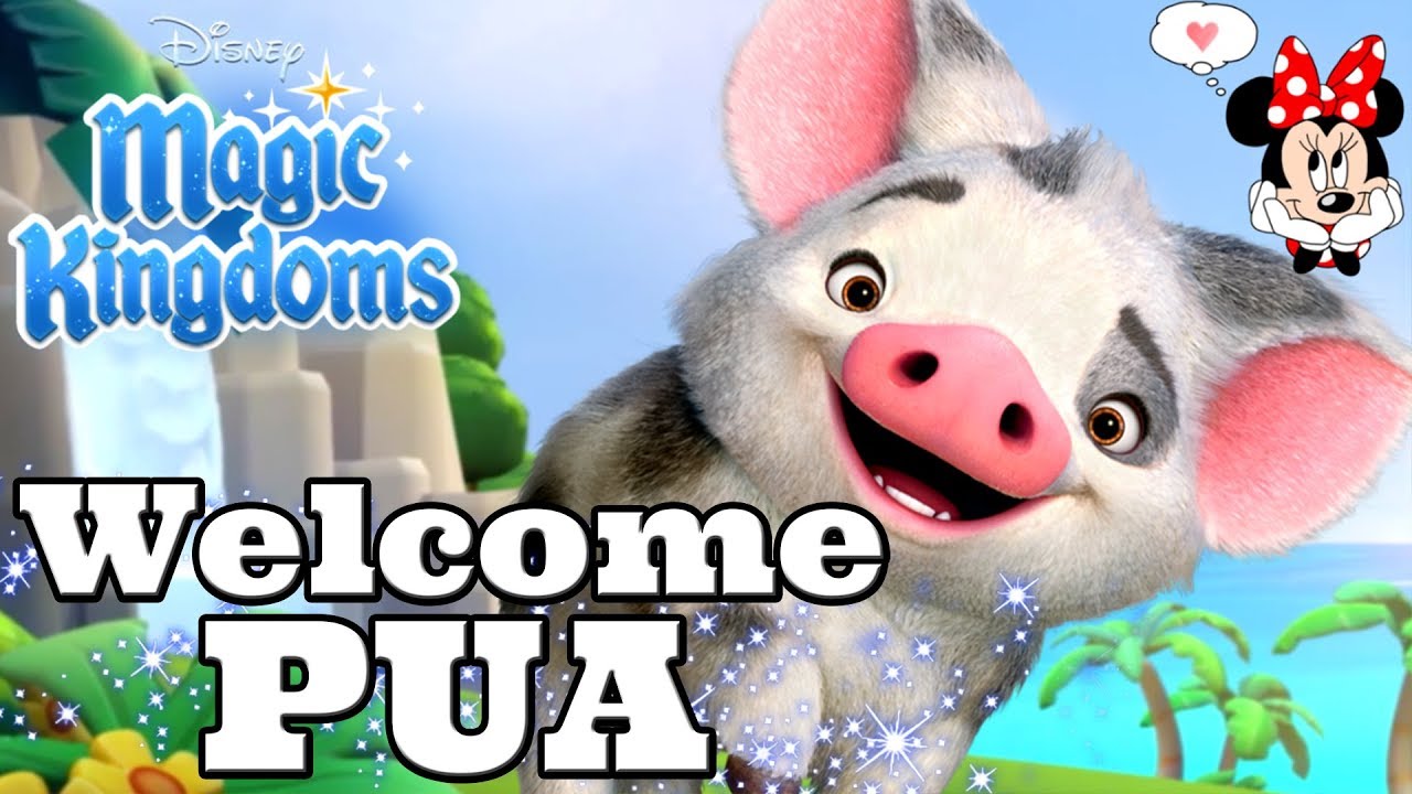Welcome Pua Moana Event Disney Magic Kingdoms Gameplay Walkthrough Ep 458 Youtube - pua roblox