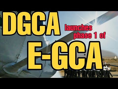 DGCA launched 1st phase of E-GCA ?Important Upgrades 2020 | Fly With Sky ✈?