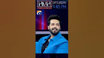 Don T Forget To Watch Hasnamanahai Tabishhashmi Fahadmustafa Geonews Shorts 