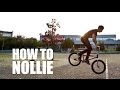 How to Nollie on BMX (Как сделать нолли на БМХ, MTB) | Школа BMX Online #12