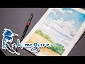 How to Watercolor Paint Clouds | R K McGuire