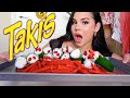 VIRAL TIKTOK JALAPEÑOS WITH CREAM CHEESE &amp; TAKIS MUKBANG!!!