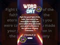 1Timothy 6:12 April Word of the day Reel BIBLE verse