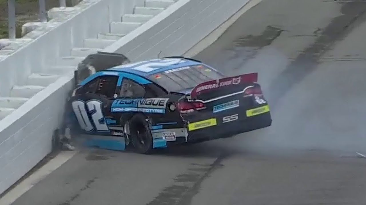 Hard Multi Car Crash - Call by MRN ( 2025 Arca Menard Series at Daytona ...