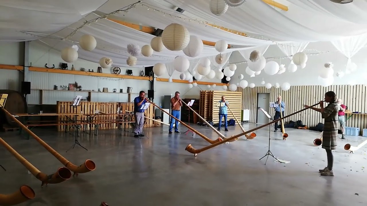 resunar Alphorn Kurs vom 08.09.2022 mit Lisa Stoll