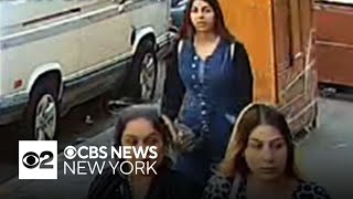 NYPD ask for public's help identifying 3 women who robbed 3 NYC jewelry stores in single day