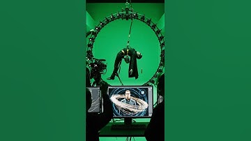 BEHIND THE SCENES — THE MATRIX BULLET TIME ROOFTOP DODGE #thematrix #shots #behindthescenes