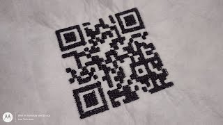 Inkstitch - Making and Stitching out a working QRcode