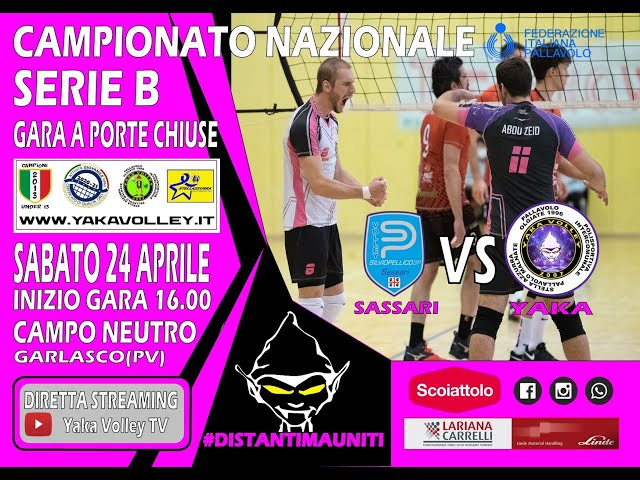 SILVIO PELLICO 3P SASSARI vs YAKA VOLLEYBALL TEAM 