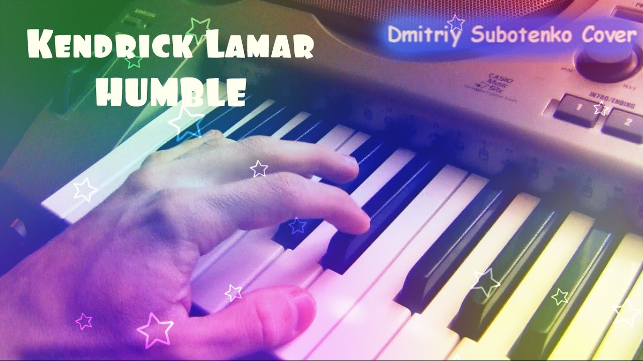 Kendrick Lamar - HUMBLE (Piano Tutorial)
