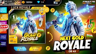 gold royale new bundle 🤯🥳| free fire next gold royale bundle | new gold royale bundle, ff new event