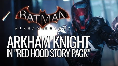Batman: Arkham Knight Mods - Arkham Knight in "Red Hood Story Pack" (Mesh-Swapping)