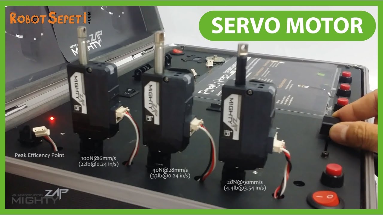 iR ROBOT/mightyZAP - Servo Motor - YouTube