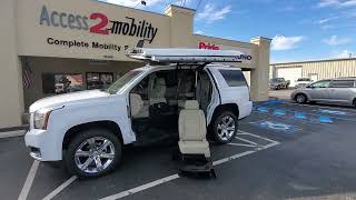 Wheelchair Accessible SUV- driver side