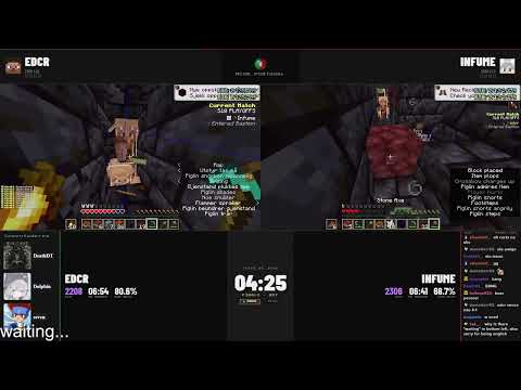 Edcr Minecraft (VOD) MCSR Ranked Playoffs Finals c/ cast portuguesa | EDCR vs INFUME ...