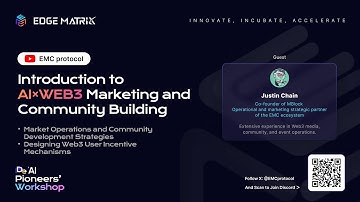 Hackathon WorkShop 3 | AI x Web3 Marketing and Community Building