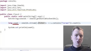 Java Lambda Expressions and the Stream API