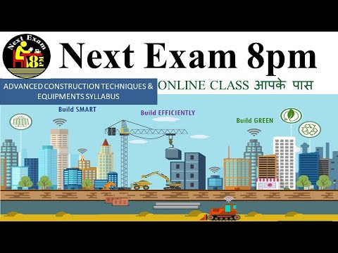 || Introduction of Advanced Construction Techniques & Equipments With Syllabus Overview || SBTE ||