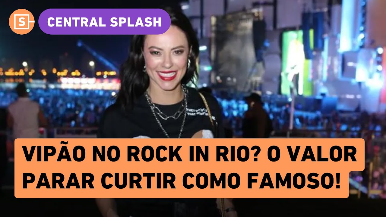 Curtir Rock in Rio igual famosos com todas regalias? Saiba valor para ser VIPÃO no festival!
