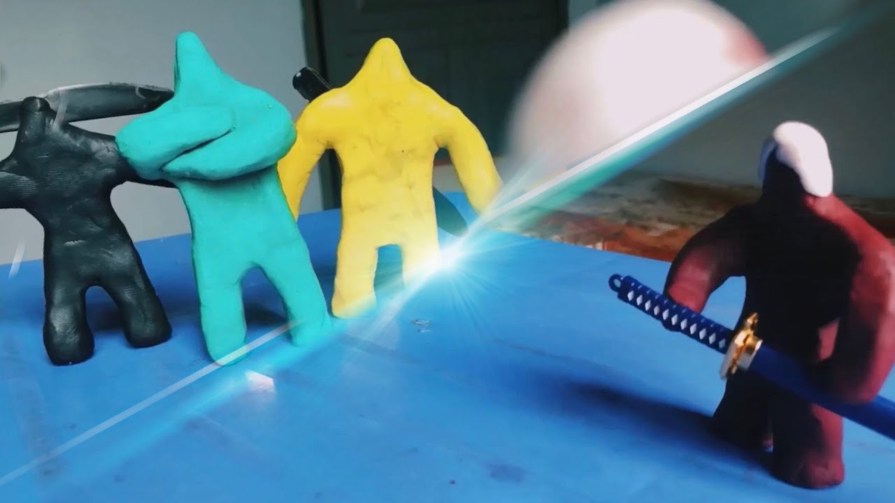 Stop Motion Animation - Claymation - Clay Man Fight - YouTube