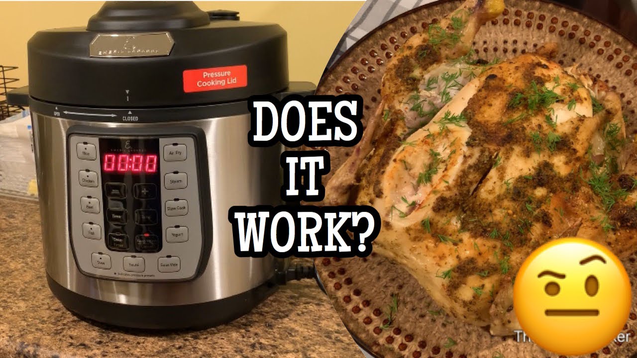 Emeril Lagasse 8-Quart Pressure Air Fryer Duet