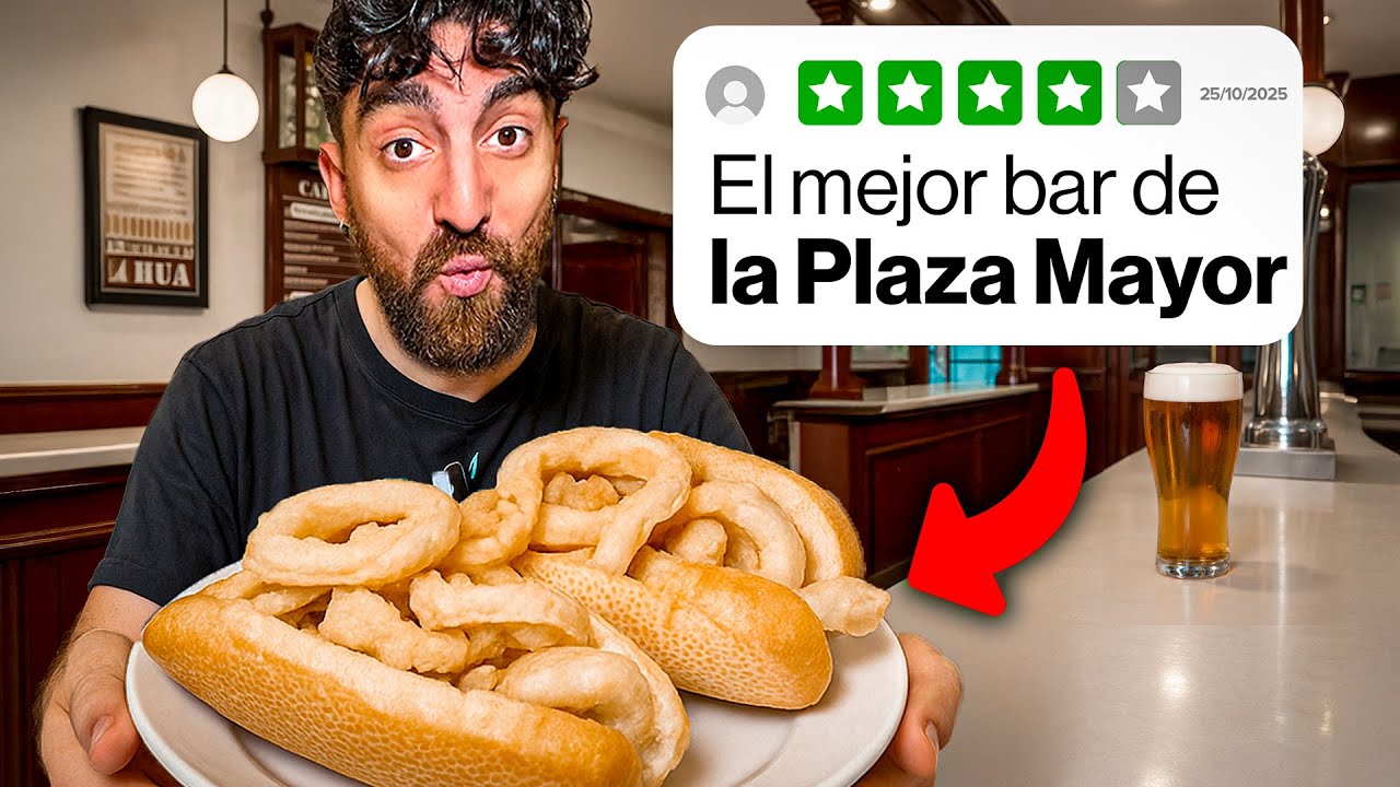 En este bar venden 6.000 BOCATAS DE CALAMARES en un solo día 😱