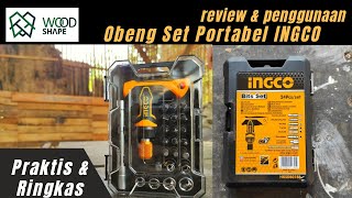 Obeng Portable Ringkas INGCO HKSDB0188 [Ingco Tools Indonesia]