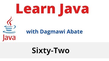 62) Learn Java with Dagmawi-Abate; Exercise For N-Products; Amharic