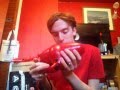 Beaumark V600 Tinyturbo hand-held vacuum overview and demonstration.
