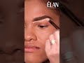 🩶🪄#elan #beauty #tutorial #makeup #eyebrows #brows #ideas #creative #glitter #shorts