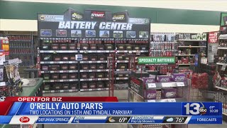 O'Reilly Auto Parts Is Open For Biz