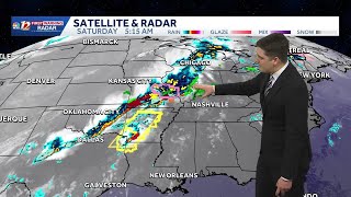 Warm & breezy weekend in North Carolina, isolated strong storms possible