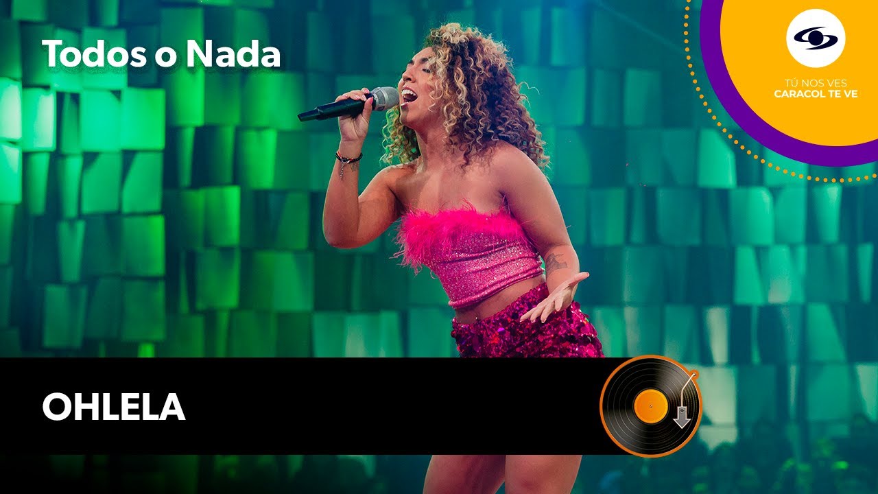 Ohlela canta 'Me va a extrañar' en la etapa Todos o Nada | La Descarga - YouTube