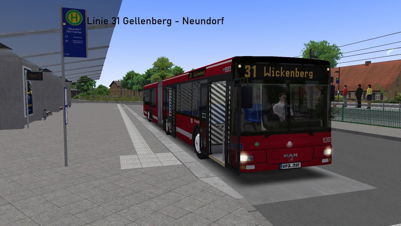 Omsi 2 Gellenberg - Neundorf Cabview / Omsi 2 Rheinhausen