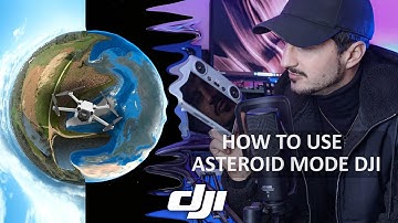 How to use Asteroid Mode (QuickShots) in DJI Mini 3 pro?